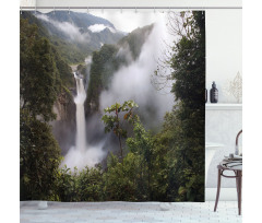 San Rafael Waterfalls Shower Curtain