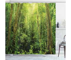 Rainforest Landscape Shower Curtain