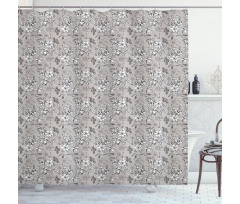 Floral Nostalgia Daffodils Shower Curtain