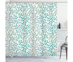 Old Fashion Minimalist Shower Curtain