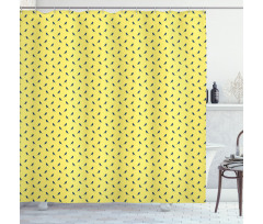 Minimalistic Titmouse Shower Curtain