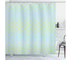 Tiny Baby Chickens Shower Curtain