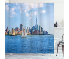 New York Sunshine Shower Curtain