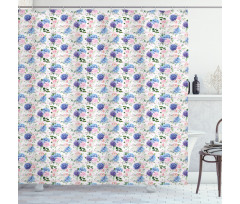 Spring Nosegay Shower Curtain