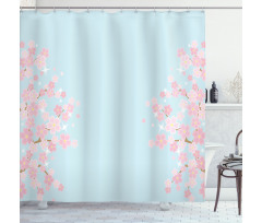 Floral Branches Bloom Shower Curtain