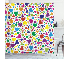 Love Honeymoon Joyful Shower Curtain