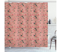 Summer Marine Shower Curtain