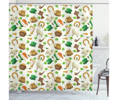 Irish Culture  Shower Curtain