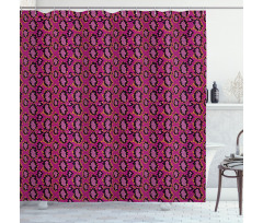 Girly Wild Fashion Shower Curtain