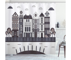 City Scenery Shower Curtain