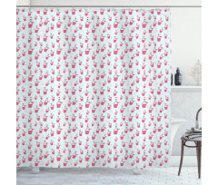 Elixir of Love Doodle Shower Curtain