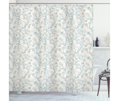 Vintage Feminine Shower Curtain