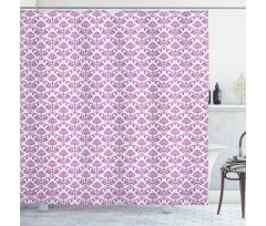 Floral Lavender Bloom Shower Curtain