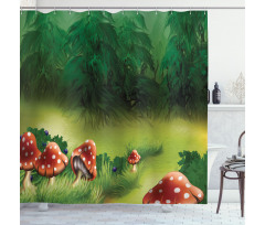 Wild Magic Wonderland Shower Curtain