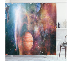 Heavenly Bodies Shower Curtain