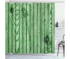 Cracked Pine Timber Surface Shower Curtain