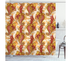 Ornate Paisley Shower Curtain