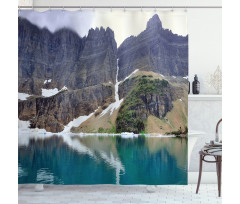 Lake in Glacier National Shower Curtain