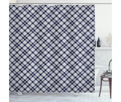 Simple Classic Fashion Shower Curtain