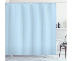 Thin Line Tracery Shower Curtain