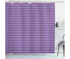 Vivid Traditional Motif Shower Curtain