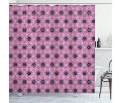 Dreamy Floral Ornament Shower Curtain