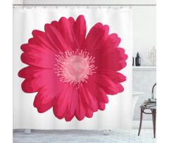 Close up Flower Shower Curtain