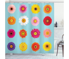 Blooms Flowers Shower Curtain