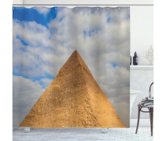 Top of the Pyramid Shower Curtain