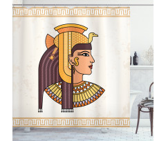 Ancient Woman Character Shower Curtain