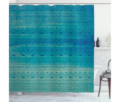 Creative Triangles Shower Curtain