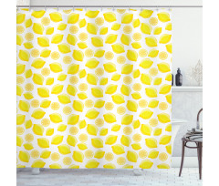 Delicious Citrus Fruits Art Shower Curtain