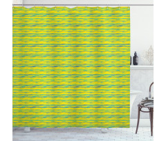 Grunge Abstract Art Shower Curtain