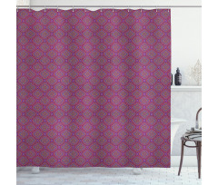 Eastern Orient Motifs Shower Curtain