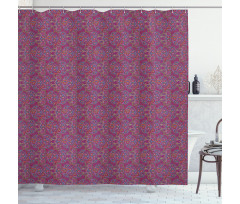 Traditional Paisley Shower Curtain