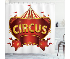 Carnival Sign Nightlife Shower Curtain