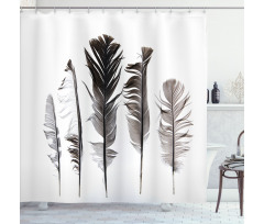 Items off of Bird's Wings Shower Curtain