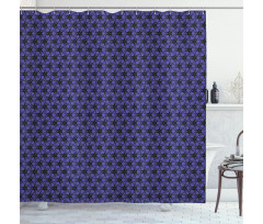 Polygonal Shapes Shower Curtain