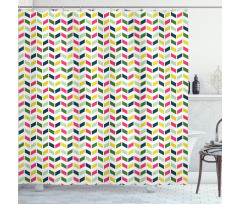 Arrow Inspired Motifs Art Shower Curtain