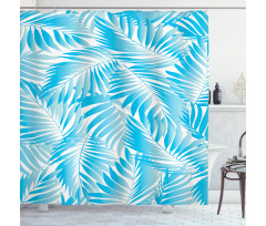 Exotic Miami Palms Shower Curtain