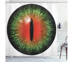 Exotic Cat Eye Egypt Shower Curtain