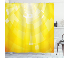 Modern Circular Mosaic Shower Curtain