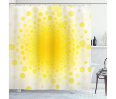 Sun Abstract Shower Curtain