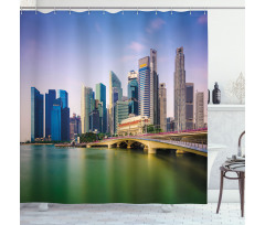 Cityscape Picturesque Shower Curtain