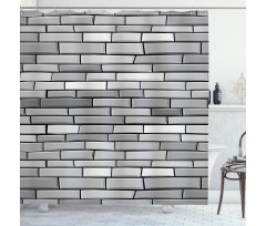 Brick Wall English Style Shower Curtain