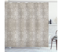 Paisley Victorian Pattern Shower Curtain