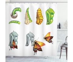 Cocoon Nature Cycle Shower Curtain
