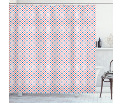 Cheery Polka Dots Graphic Shower Curtain