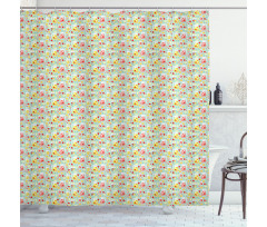 Fresh and Fruity Beverages Shower Curtain