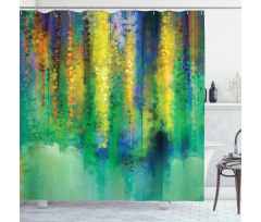 Spring Flowers Shower Curtain